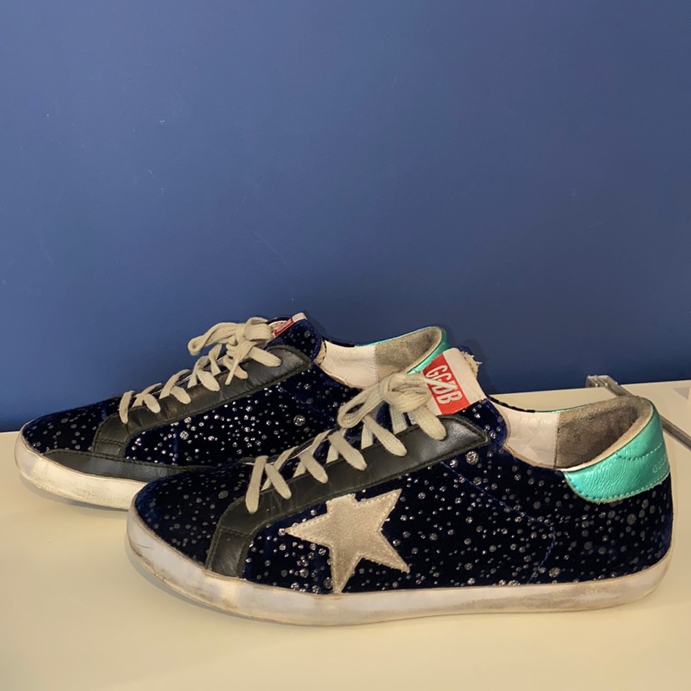 Golden Goose Deluxe Brand // Superstar // Navy velvet // Size 41 //